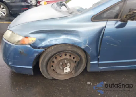 2007 Honda Civic Lx из США, поврежденный, VIN JHMFA16527S009487